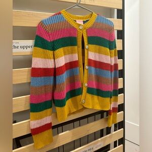 Ban.do / Bando Sunset Stripe Multi-Color Button-Up Cardigan - Small